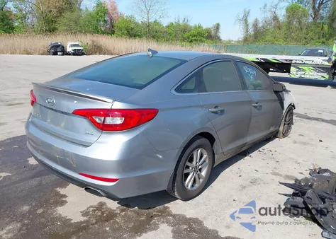 2015 Hyundai Sonata Eco from USA, damaged, VIN 5NPE24AA9FH110748